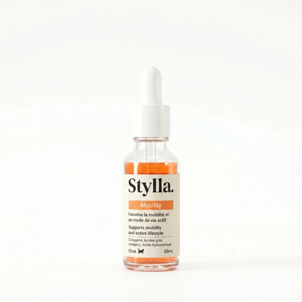 Flacon Stylla Mobility — formule Chat, 30 mL